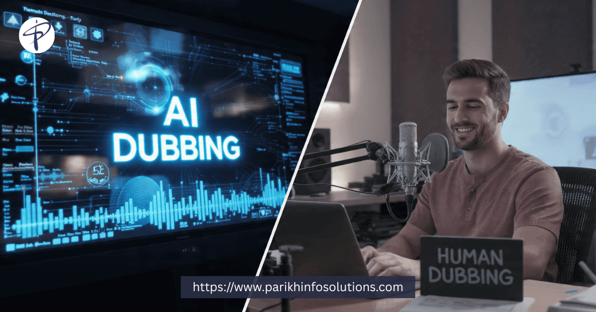 Blog of AI Dubbing Versus Human Dubbing The Future of Voice Localization.