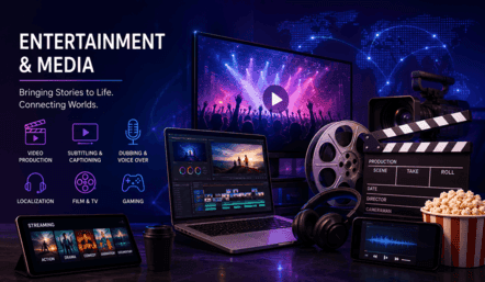 entertainment and Media Localization Services entertainment and Media Localization Services